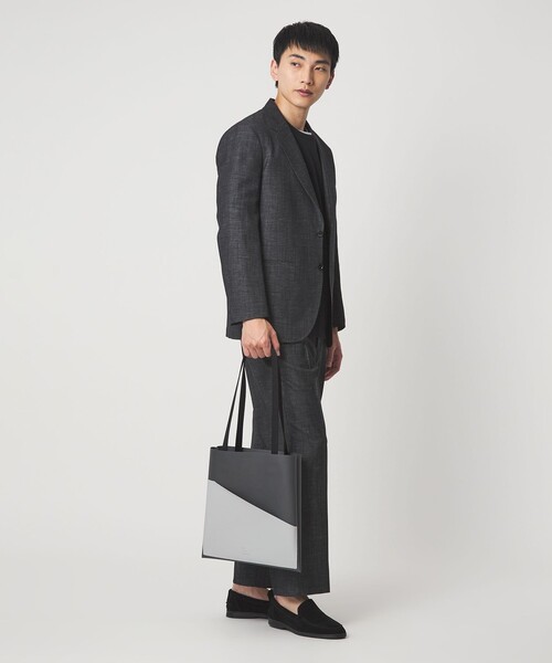 THE ART OF CARRYING(ジアートオブキャリング)の「【別注】<THE ART OF CARRYING>GLR PAPER A TOTE トートバッグ(トートバッグ・メンズ・ダークグレー/ブラック・FREE)」の5枚目の写真