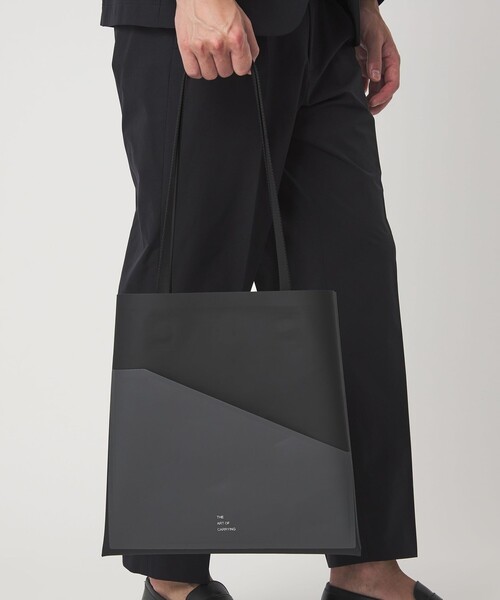 THE ART OF CARRYING(ジアートオブキャリング)の「【別注】<THE ART OF CARRYING>GLR PAPER A TOTE トートバッグ(トートバッグ・メンズ・ダークグレー/ブラック・FREE)」の7枚目の写真