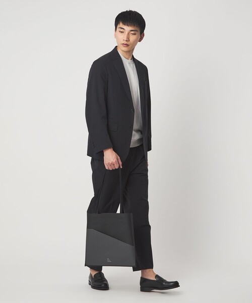 THE ART OF CARRYING(ジアートオブキャリング)の「【別注】<THE ART OF CARRYING>GLR PAPER A TOTE トートバッグ(トートバッグ・メンズ・ダークグレー/ブラック・FREE)」の9枚目の写真