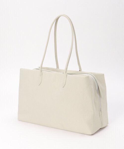 notch.(ノッチ)の「アオリトートバッグ(トートバッグ・レディース・ブラウン/オフホワイト/ブラック・ONESIZE)」の1枚目の写真