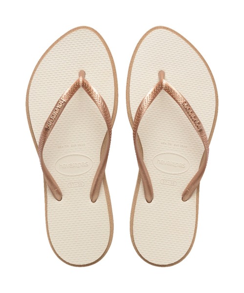 havaianas(ハワイアナス)の「SLIM POINT(サンダル・レディース・グレー/ベージュ/イエロー/ライトグリーン/ピンク・25.5cm/24.5cm/23cm/22cm)」の8枚目の写真