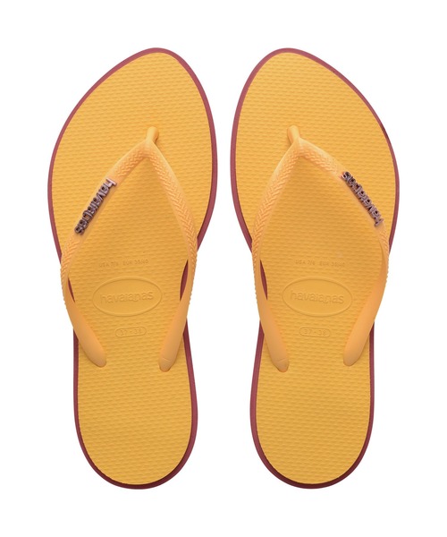 havaianas(ハワイアナス)の「SLIM POINT(サンダル・レディース・グレー/ベージュ/イエロー/ライトグリーン/ピンク・25.5cm/24.5cm/23cm/22cm)」の14枚目の写真