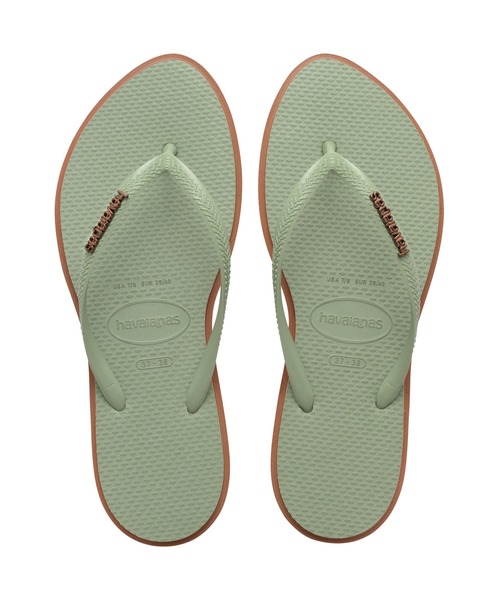 havaianas(ハワイアナス)の「SLIM POINT(サンダル・レディース・グレー/ベージュ/イエロー/ライトグリーン/ピンク・25.5cm/24.5cm/23cm/22cm)」の20枚目の写真