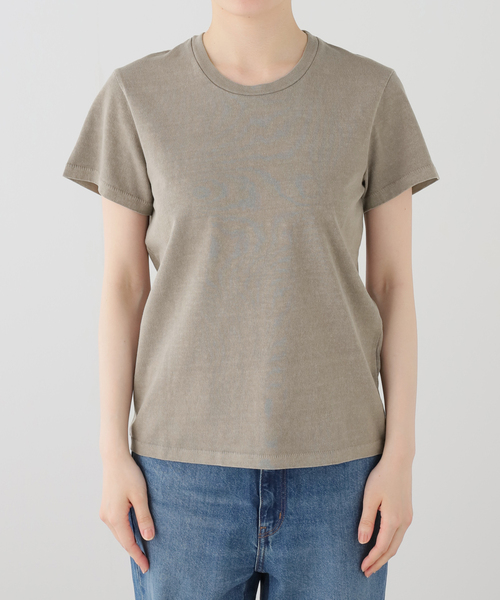 Deuxieme Classe(ドゥーズィエムクラス)の「【SLVRLAKE/シルバーレイク】 BOY TEE CHARRED(Tシャツ/カットソー・レディース・チャコールグレー・FREE)」の8枚目の写真