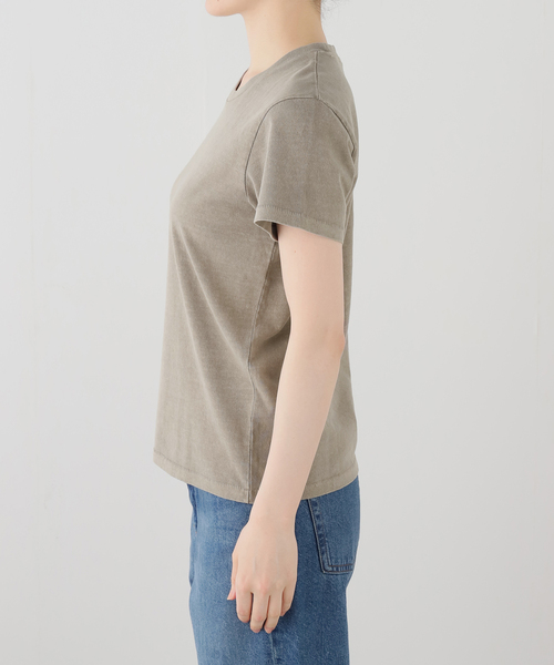 Deuxieme Classe(ドゥーズィエムクラス)の「【SLVRLAKE/シルバーレイク】 BOY TEE CHARRED(Tシャツ/カットソー・レディース・チャコールグレー・FREE)」の9枚目の写真