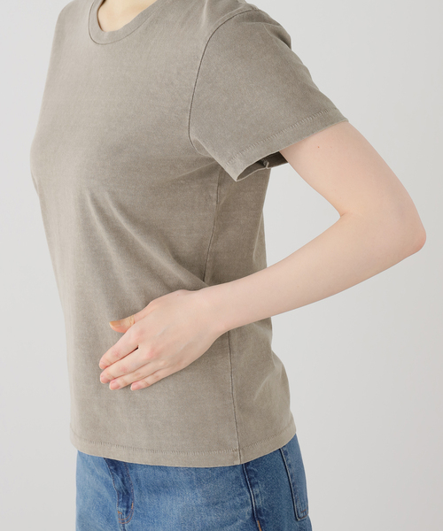 Deuxieme Classe(ドゥーズィエムクラス)の「【SLVRLAKE/シルバーレイク】 BOY TEE CHARRED(Tシャツ/カットソー・レディース・チャコールグレー・FREE)」の11枚目の写真