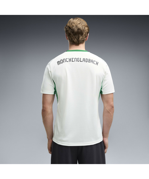 PUMA(プーマ)の「PUMA プーマ メンズ 2026-27 ボルシア メンヒェングラートバッハ ホーム レプ(Tシャツ/カットソー・メンズ・ホワイト×グリーン・X-LARGE/SMALL/LARGE/MEDIUM)」の4枚目の写真