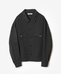 CO/TEN パウダリーダブルクロス パッチポケット ショートジャケット / CO/TEN POWDERY DOUBLE CROTH PATCH POCKET SHORT JACKET
