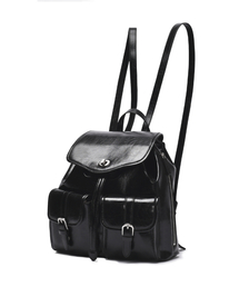 a popo backpack (black)（バックパック/リュック）｜haag（ヘイグ）の