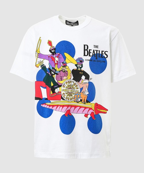 THE BEATLES "YELLOW SUBMARINE" футболка с точечным принтом