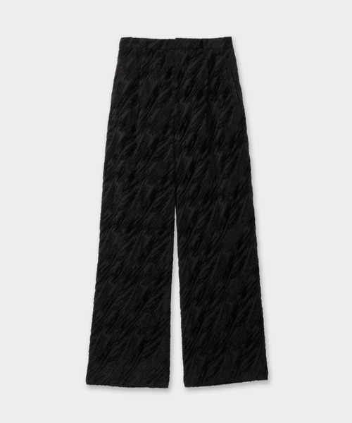 CINOH(チノ)の「CUT JACQUARD PANTS(その他パンツ・レディース・ブラック・38)」の9枚目の写真