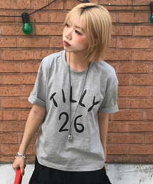 ティリー26 ハーフスリーブ（メランジグレー）