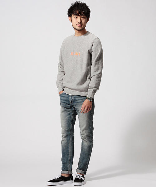 BEAMS（ビームス）の「BEAMS / BEAMS クルーネックスウェット（スウェット・メンズ・ブラック系その他/ネイビー・MEDIUM/LARGE/SMALL）」の4枚目の写真
