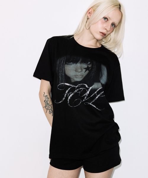 FANCY CLUB(ファンシークラブ)の「FCL シェドウドールT (ブラック) F26QB120(Tシャツ/カットソー・レディース・その他・1/2)」の1枚目の写真