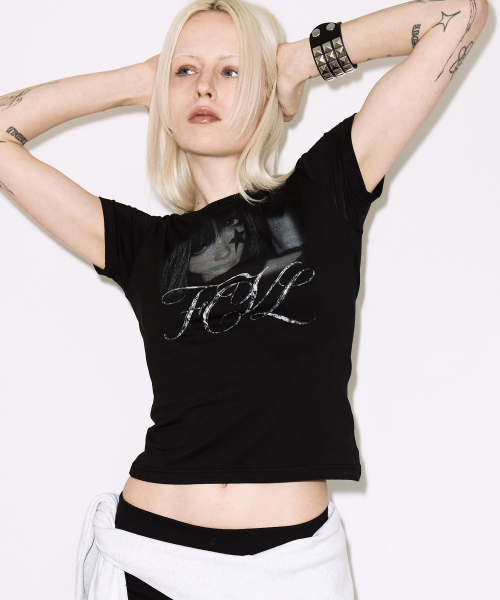 FANCY CLUB(ファンシークラブ)の「FCL シェドウドールT (ブラック) F26QB120(Tシャツ/カットソー・レディース・その他・1/2)」の4枚目の写真