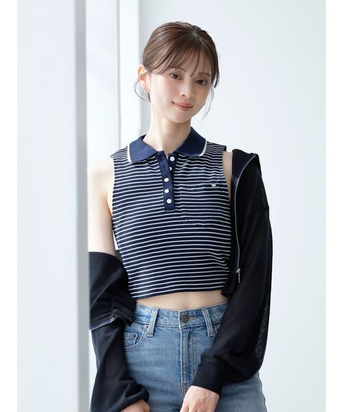 SNIDEL(スナイデル)の「ポロカットセットアップ(ワンピース・レディース・ピンク/その他/ブラック/ブラウン・1/0)」の22枚目の写真