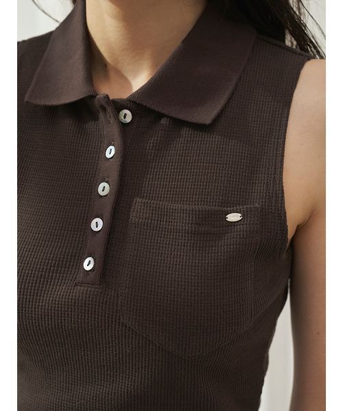SNIDEL(スナイデル)の「ポロカットセットアップ(ワンピース・レディース・ピンク/その他/ブラック/ブラウン・1/0)」の18枚目の写真