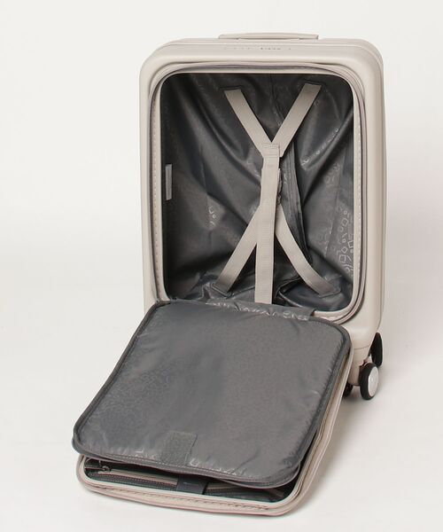 AMERICAN TOURISTER（アメリカンツーリスター）の「アメリカンツーリスター TRANTO スピナー54/19 エキスパンダー TSA BO ワームグレー（スーツケース/キャリーバッグ・メンズ・グレー系・S）」の14枚目の写真