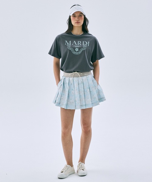 Mardi Mercredi（マルディメクルディ）の「CLASSIQUE BASIC TSHIRT / クラシック ベーシック Tシャツ（Tシャツ/カットソー・レディース・アイボリー系1/アイボリー/グレー系2/グレー系1/ネイビー/グレー/ベージュ・FREE）」の18枚目の写真