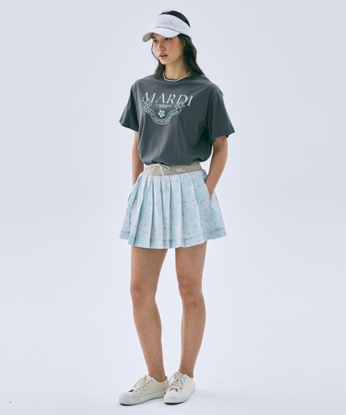 Mardi Mercredi（マルディメクルディ）の「CLASSIQUE BASIC TSHIRT / クラシック ベーシック Tシャツ（Tシャツ/カットソー・レディース・アイボリー系1/アイボリー/グレー系2/グレー系1/ネイビー/グレー/ベージュ・FREE）」の19枚目の写真