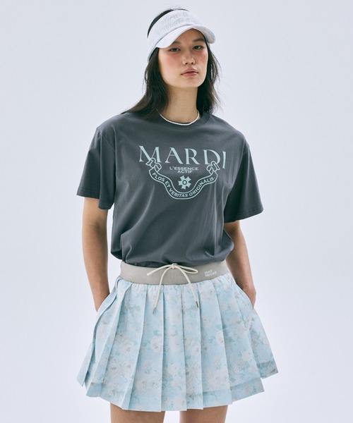 Mardi Mercredi（マルディメクルディ）の「CLASSIQUE BASIC TSHIRT / クラシック ベーシック Tシャツ（Tシャツ/カットソー・レディース・アイボリー系1/アイボリー/グレー系2/グレー系1/ネイビー/グレー/ベージュ・FREE）」の16枚目の写真