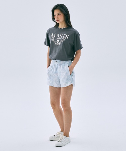 Mardi Mercredi（マルディメクルディ）の「CLASSIQUE BASIC TSHIRT / クラシック ベーシック Tシャツ（Tシャツ/カットソー・レディース・アイボリー系1/アイボリー/グレー系2/グレー系1/ネイビー/グレー/ベージュ・FREE）」の15枚目の写真