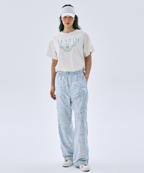 Mardi Mercredi（マルディメクルディ）の「CLASSIQUE BASIC TSHIRT / クラシック ベーシック Tシャツ（Tシャツ/カットソー・レディース・アイボリー系1/アイボリー/グレー系2/グレー系1/ネイビー/グレー/ベージュ・FREE）」の10枚目の写真