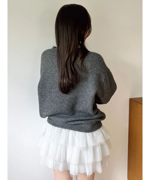 dazzlin(ダズリン)の「チュチュミニパンツ(その他パンツ・レディース・オフホワイト/ブラック・FREE)」の15枚目の写真