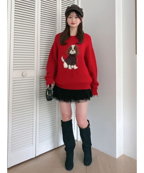 dazzlin(ダズリン)の「チュチュミニパンツ(その他パンツ・レディース・オフホワイト/ブラック・FREE)」の17枚目の写真