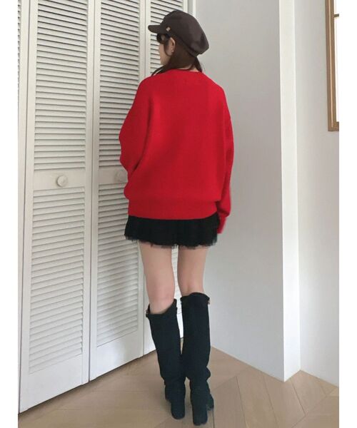 dazzlin(ダズリン)の「チュチュミニパンツ(その他パンツ・レディース・オフホワイト/ブラック・FREE)」の19枚目の写真