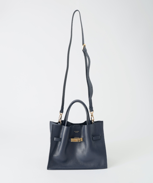 Spick & Span(スピックアンドスパン)の「《新色有り / 追加》VIOLAd’ORO イタリアンWフェイスレザートートバッグM(トートバッグ・レディース・グレー/ボルドー/ブラック/ネイビー・FREE)」の22枚目の写真