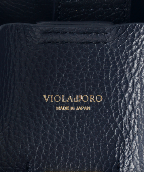 Spick & Span(スピックアンドスパン)の「《新色有り / 追加》VIOLAd’ORO イタリアンWフェイスレザートートバッグM(トートバッグ・レディース・グレー/ボルドー/ブラック/ネイビー・FREE)」の10枚目の写真
