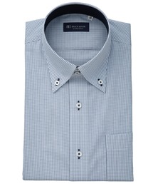 TOKYO SHIRTS | 【吸水速乾】 形態安定ノンアイロン ドゥエボットーニ 半袖ビジネスワイシャツ(ビジネスシャツ)