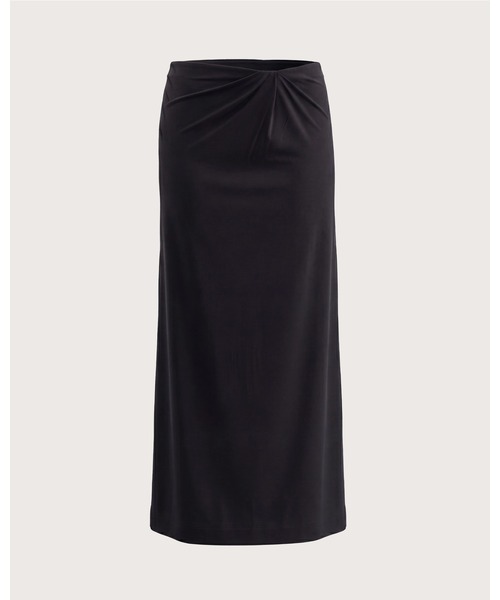 kiehtova(キエトヴァ)の「【kiehtova】NOBLE JERSEY SKIRT/ノーブル ジャージー スカート(スカート・レディース・ブラウン/ブラック・FREE)」の7枚目の写真