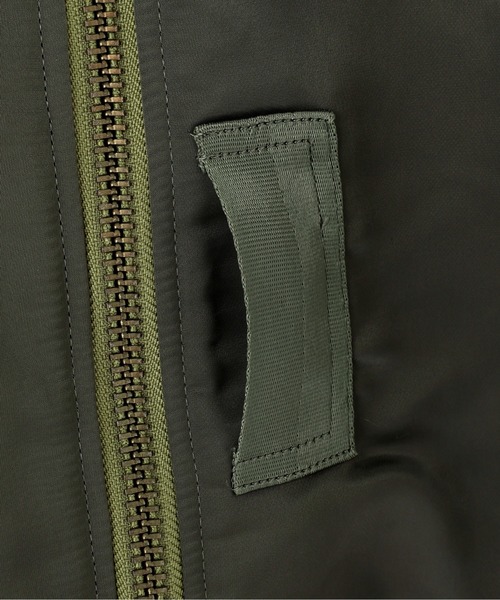 Alpha Industries(アルファインダストリーズ)の「Alpha Industries/アルファインダストリーズ/1960S MA‐1 HERITAGE FIT FLIGHT JACKET/1960S MA-1 ヘリテージフィット フライトジャケット(MA-1・メンズ・ダークグレー・S/M/L/2XL/XL)」の10枚目の写真