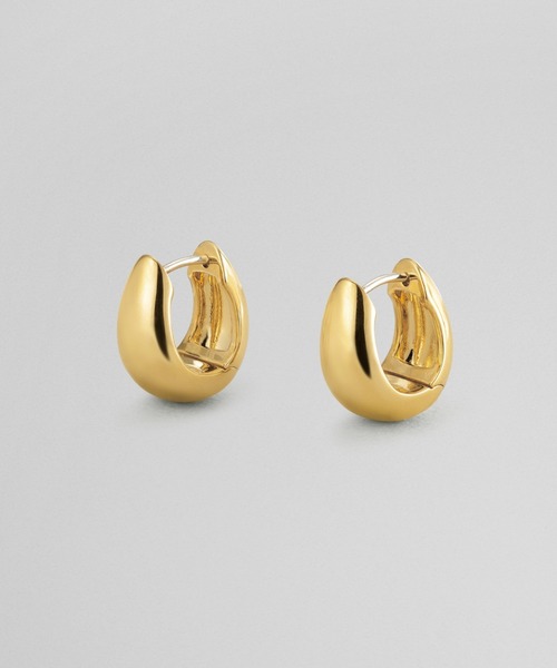 PLUS VENDOME(プラス ヴァンドーム)の「ドロップ_M キャッチレスピアス(ピアス(両耳用)・レディース・ゴールド/シルバー・ONE SIZE)」の1枚目の写真