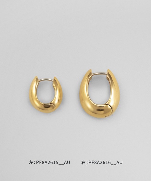 PLUS VENDOME(プラス ヴァンドーム)の「ドロップ_M キャッチレスピアス(ピアス(両耳用)・レディース・ゴールド/シルバー・ONE SIZE)」の6枚目の写真