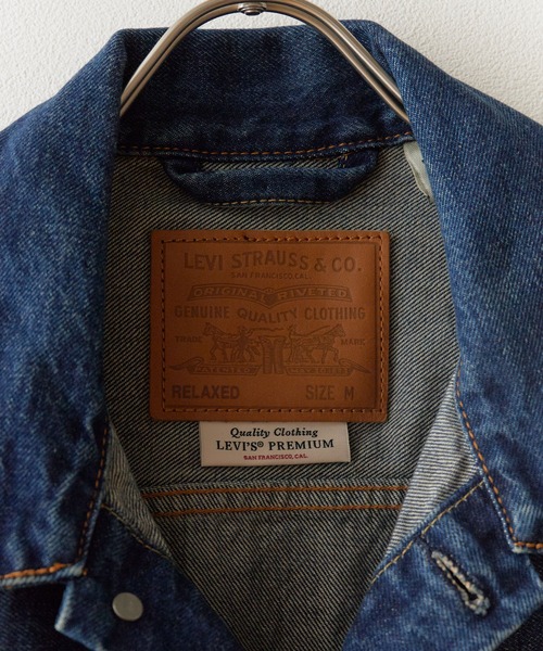 Levi's(リーバイス)の「LEVI'S/リーバイス TYPE 2 TRUCKER CALIFORNIA GOLD SELV TRK TYPEⅡトラッカージャケット デニムジャケット Gジャン ジージャン ライトアウター メンズ レディース 2026年秋冬 秋服 冬服(デニムジャケット・メンズ・インディゴブルー・M/L/XL/S)」の14枚目の写真