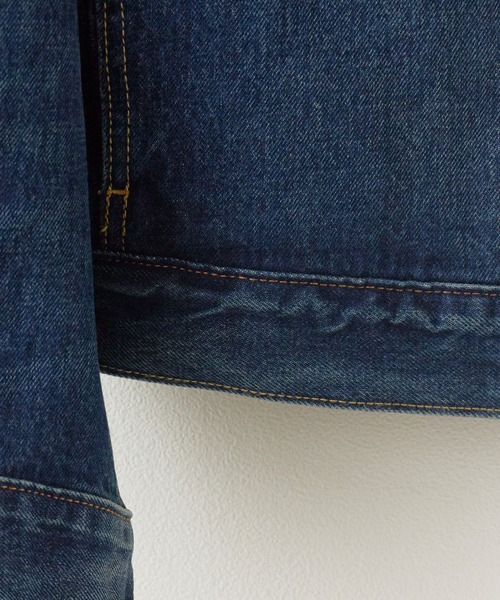 Levi's(リーバイス)の「LEVI'S/リーバイス TYPE 2 TRUCKER CALIFORNIA GOLD SELV TRK TYPEⅡトラッカージャケット デニムジャケット Gジャン ジージャン ライトアウター メンズ レディース 2026年秋冬 秋服 冬服(デニムジャケット・メンズ・インディゴブルー・M/L/XL/S)」の8枚目の写真