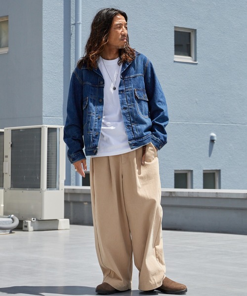 Levi's(リーバイス)の「LEVI'S/リーバイス TYPE 2 TRUCKER CALIFORNIA GOLD SELV TRK TYPEⅡトラッカージャケット デニムジャケット Gジャン ジージャン ライトアウター メンズ レディース 2026年秋冬 秋服 冬服(デニムジャケット・メンズ・インディゴブルー・M/L/XL/S)」の17枚目の写真