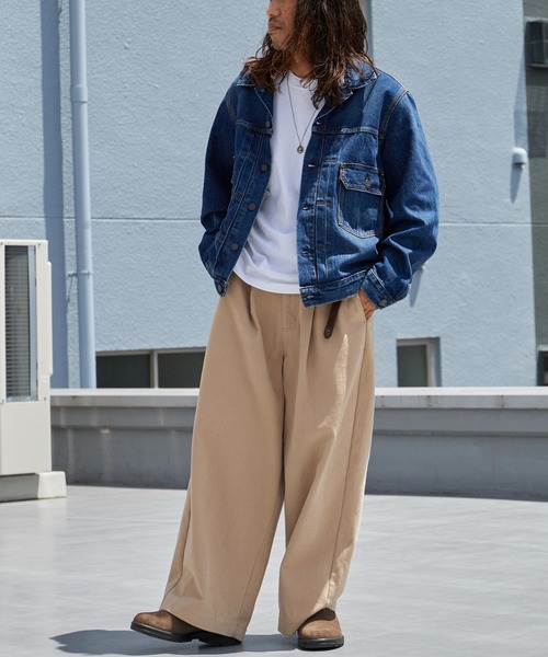 Levi's(リーバイス)の「LEVI'S/リーバイス TYPE 2 TRUCKER CALIFORNIA GOLD SELV TRK TYPEⅡトラッカージャケット デニムジャケット Gジャン ジージャン ライトアウター メンズ レディース 2026年秋冬 秋服 冬服(デニムジャケット・メンズ・インディゴブルー・M/L/XL/S)」の16枚目の写真