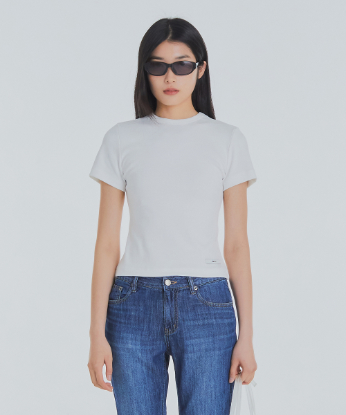 FRANTICSERVICE(フランティックサービス)の「クラシックベーシックTシャツ - ホワイト(Tシャツ/カットソー・レディース・ホワイト・FREE)」の1枚目の写真