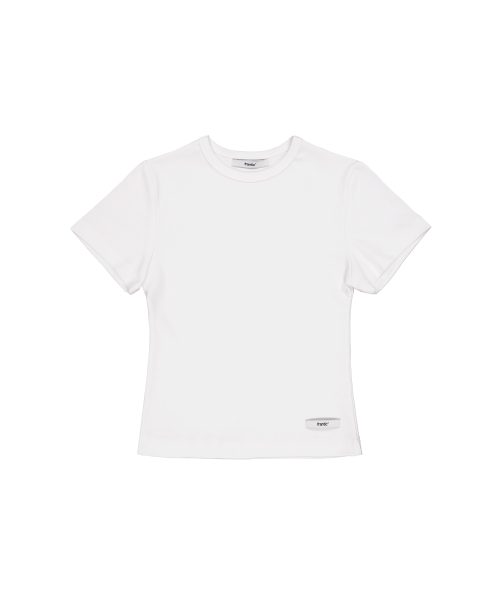 FRANTICSERVICE(フランティックサービス)の「クラシックベーシックTシャツ - ホワイト(Tシャツ/カットソー・レディース・ホワイト・FREE)」の3枚目の写真