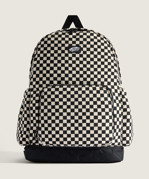 VANS(バンズ)の「NEW SKOOL バックパック / New Skool Backpack Black/Natur VN000XJGBF51(バックパック/リュック・メンズ・ブラック・ONE SIZE)」の1枚目の写真