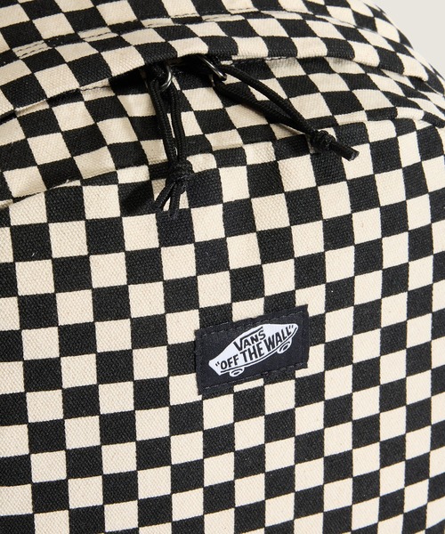 VANS(バンズ)の「NEW SKOOL バックパック / New Skool Backpack Black/Natur VN000XJGBF51(バックパック/リュック・メンズ・ブラック・ONE SIZE)」の4枚目の写真