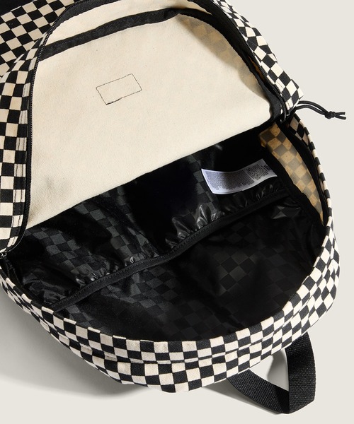 VANS(バンズ)の「NEW SKOOL バックパック / New Skool Backpack Black/Natur VN000XJGBF51(バックパック/リュック・メンズ・ブラック・ONE SIZE)」の5枚目の写真