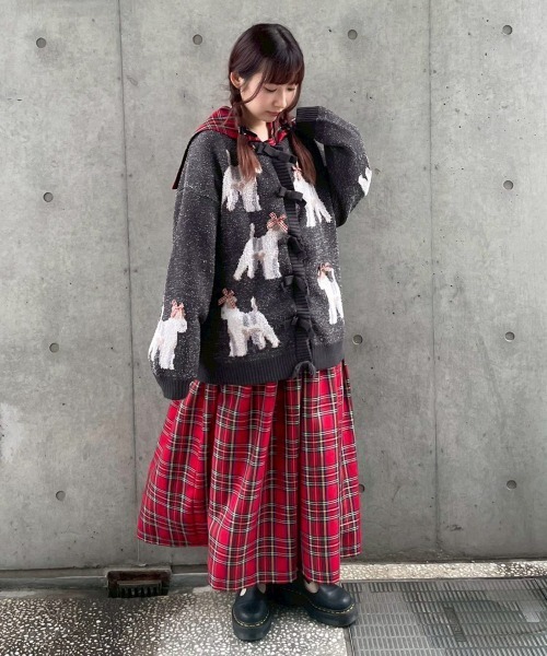 Candy Stripper(キャンディストリッパー)の「RIBBON COLLAR ドレス(ワンピース・レディース・グリーン/レッド/ブラック・FREE)」の22枚目の写真
