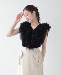 セール】チェリー柄タックペプラムトップス（その他トップス）｜Fit