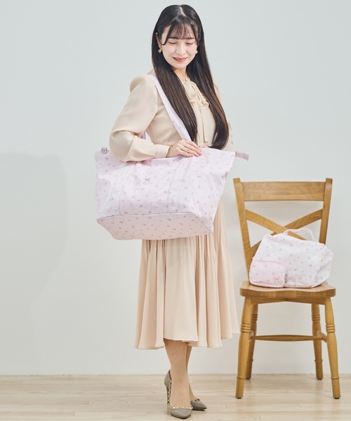 mezzo piano（メゾピアノ）の「【大人メゾピアノ】キャリーオントートバッグ（トートバッグ・レディース・ライトピンク・F）」の5枚目の写真