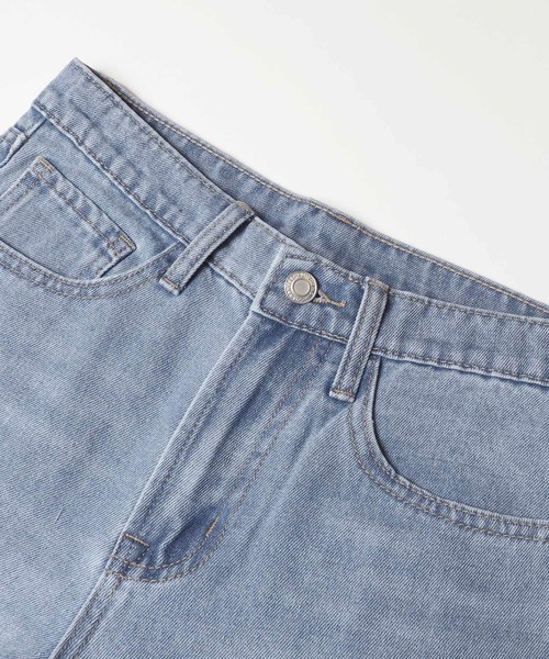 coca(coca)(コカ)の「フレアデニムパンツ(デニムパンツ・レディース・ブルー/ライトブルー・L/M/S)」の15枚目の写真